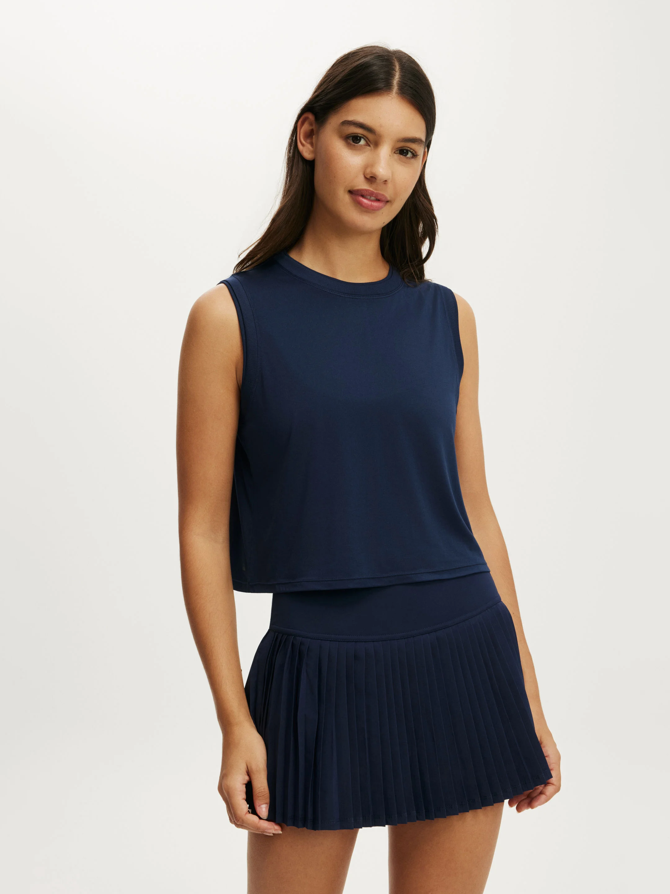 COTTON ON BODY Váy Thun Ngắn Nữ - Shaped Pleated Skirt