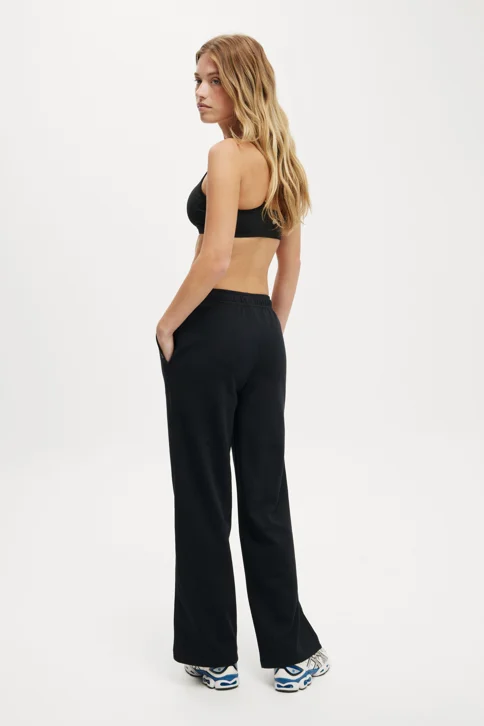 COTTON ON BODY Quần Thun Dài Nữ-Lightweight Fleece Straight Leg Sweatpant Asia Fit