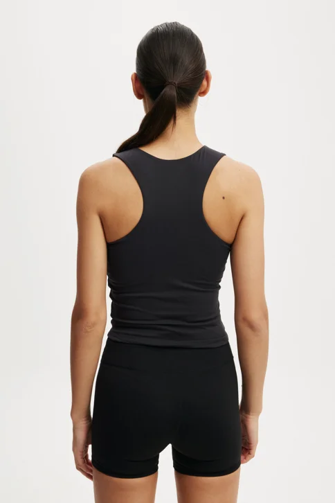 COTTON:ON BODY Áo Thun Cộc Tay Nữ-Ultra Soft Racer Tank Top