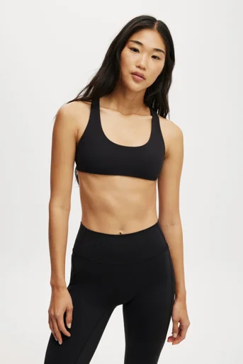 COTTON ON BODY Áo Bra Thể Thao Nữ-Ultra Soft Plunge Strappy Crop