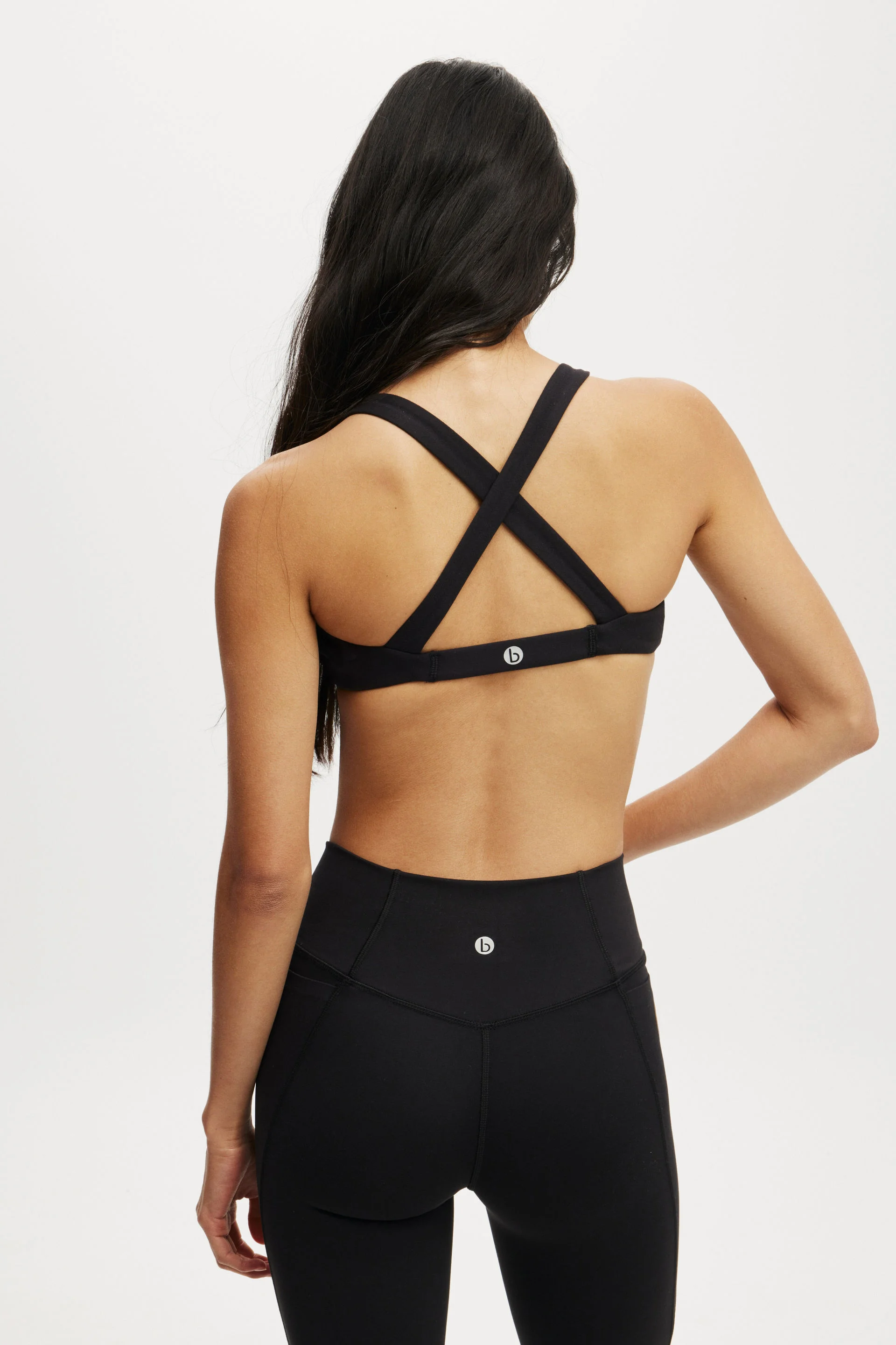 COTTON ON BODY Áo Bra Thể Thao Nữ-Ultra Soft Plunge Strappy Crop