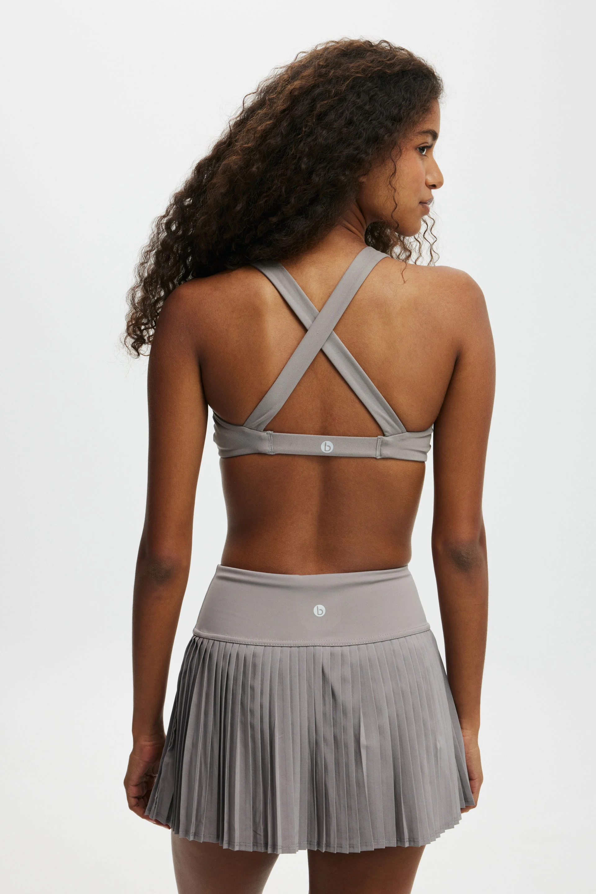 COTTON ON BODY Áo Bra Thể Thao Nữ-Ultra Soft Plunge Strappy Crop