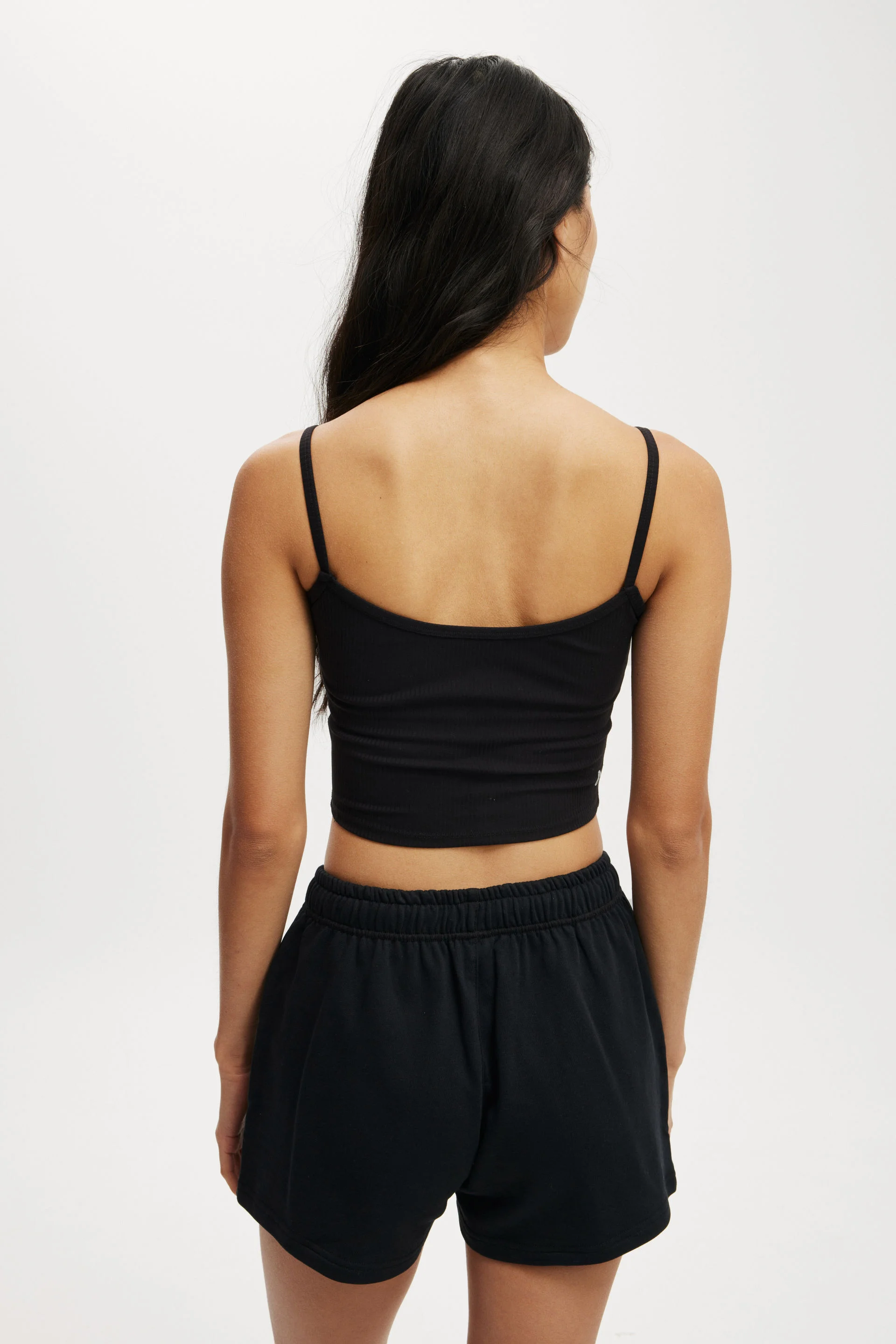 COTTON ON BODY Quần Thun Ngắn Thể Thao Nữ-Lightweight Fleece Gym Short