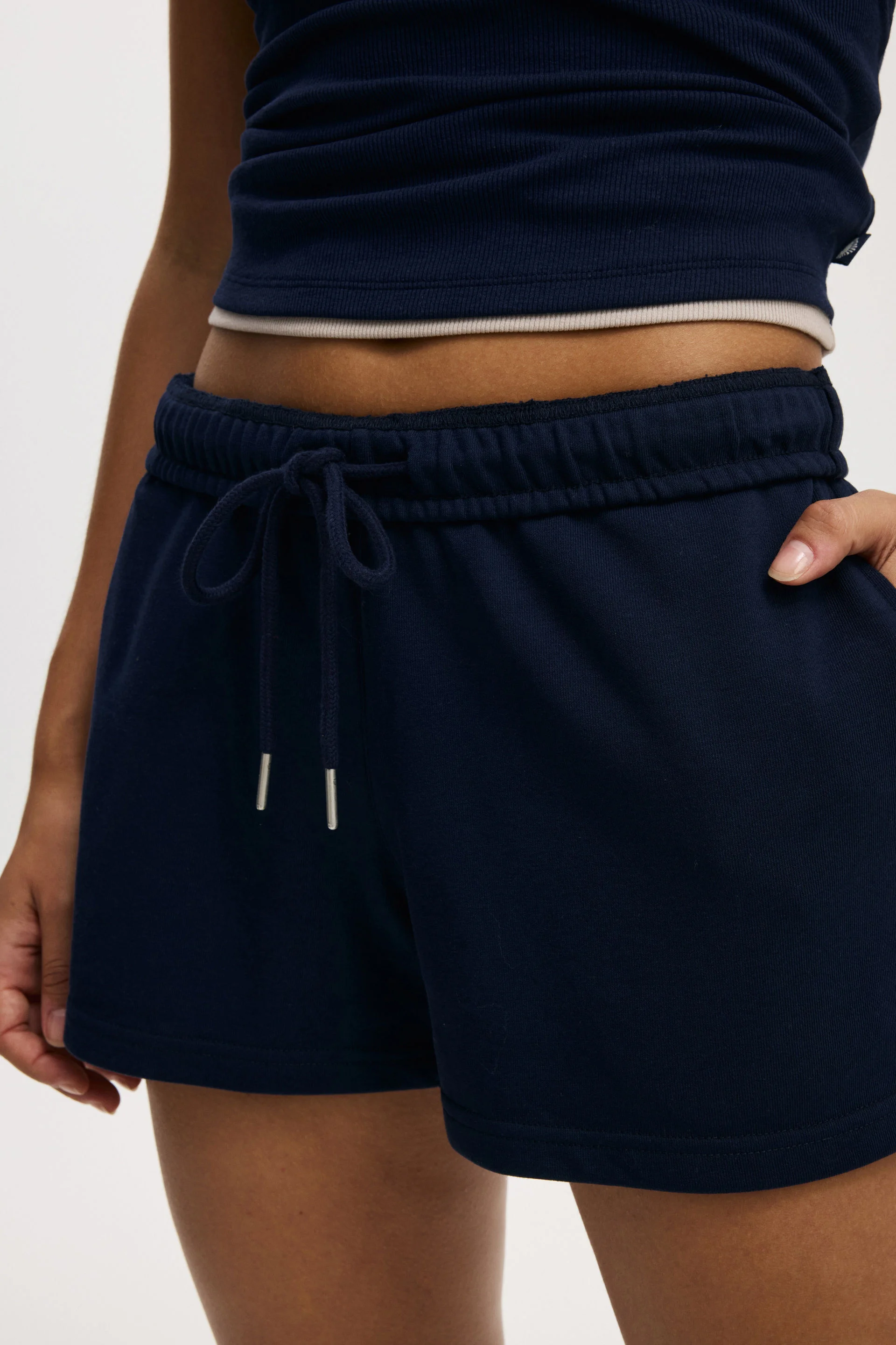 COTTON ON BODY Quần Thun Ngắn Nữ - Lightweight Fleece Gym Short