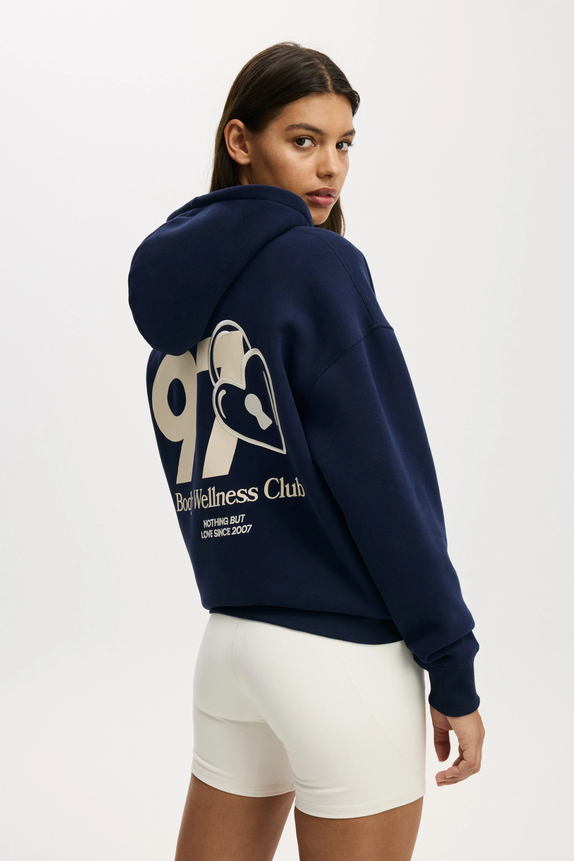 COTTON ON BODY Áo Chui Đầu Có Nón Nữ - Plush Premium Graphic Hoodie