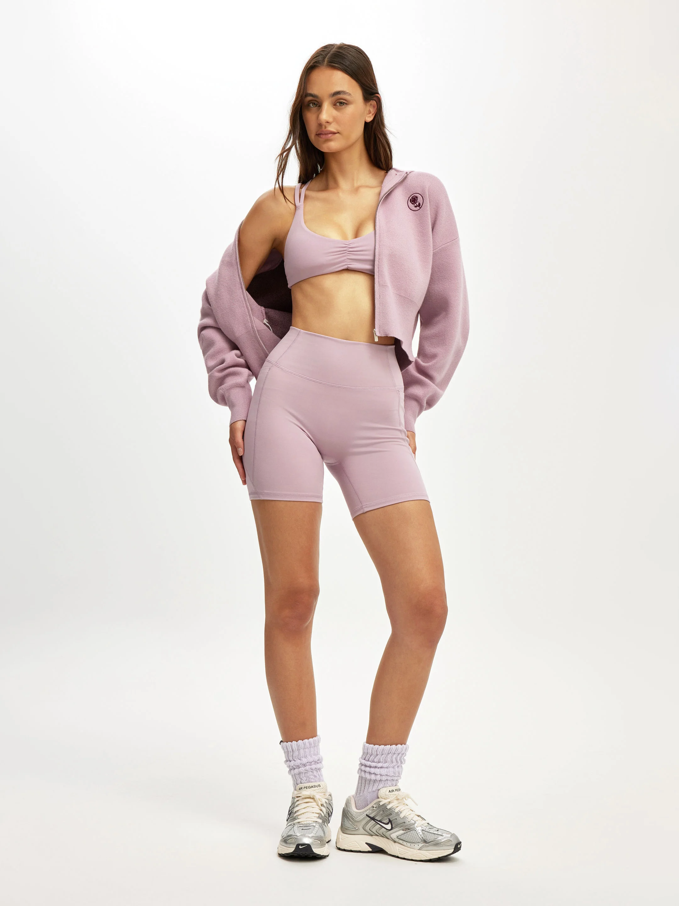 COTTON ON BODY Quần Thun Ngắn Nữ - Ultra Soft Side Pocket Bike Sh