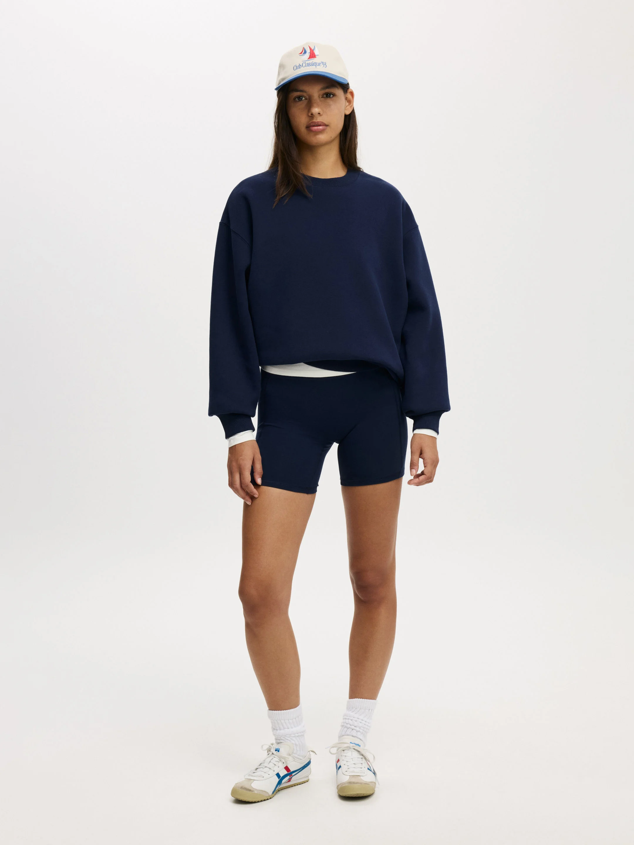 COTTON ON BODY Quần Thun Ngắn Nữ - Ultra Soft Side Pocket Bike Short
