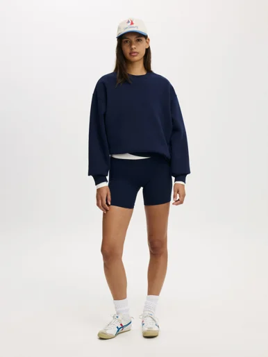 COTTON ON BODY Quần Thun Ngắn Nữ - Ultra Soft Side Pocket Bike Short
