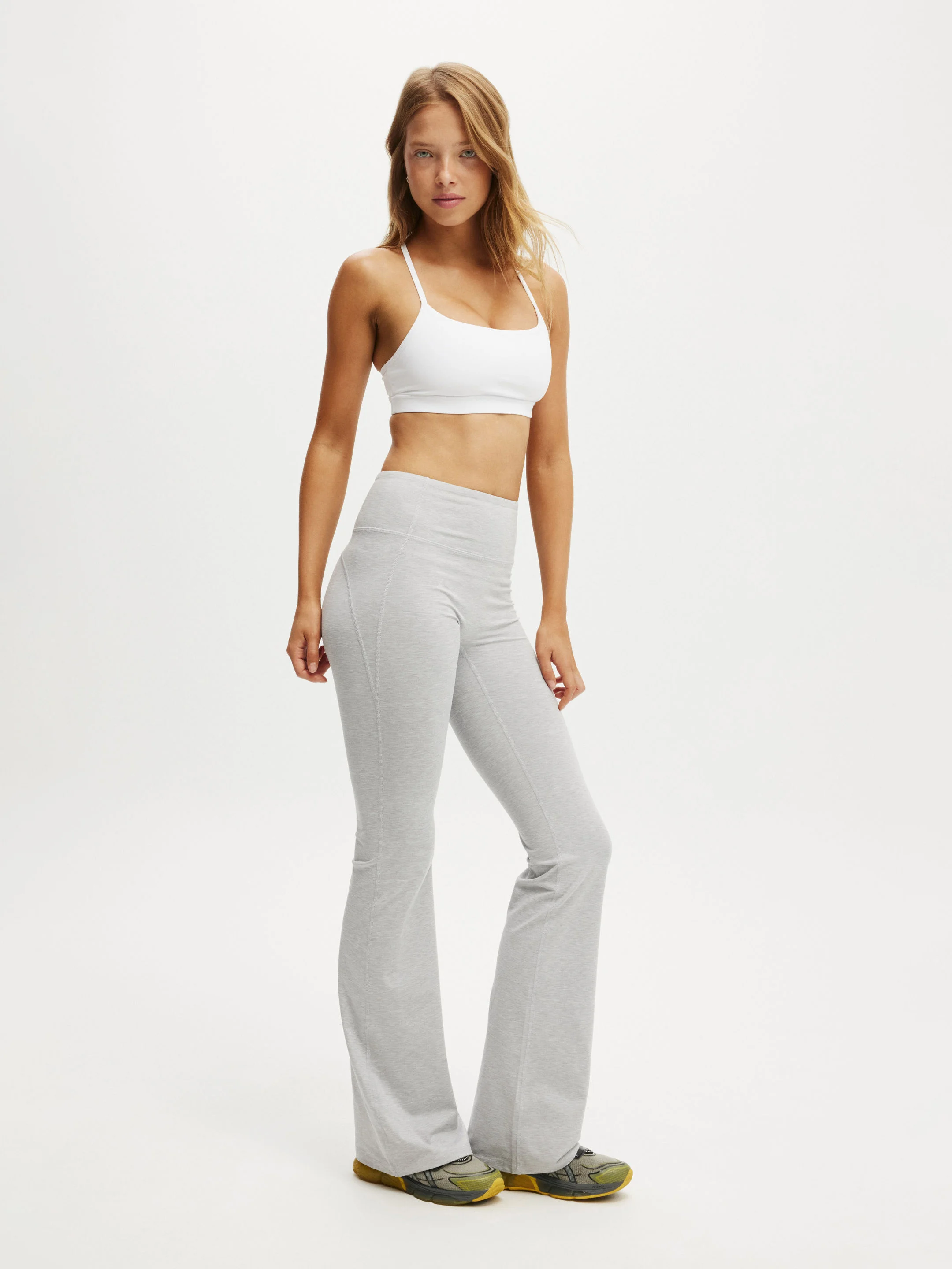 COTTON ON BODY Quần Thun Ống Loe Nữ-Ultra Soft Studio Flare