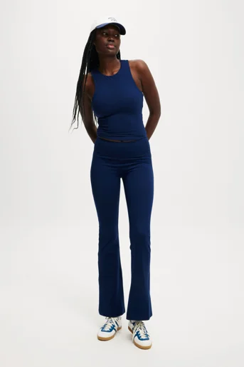COTTON:ON BODY Quần Thun Dài Ống Loe Nữ-Ultra Soft Studio Flare Asia Fit