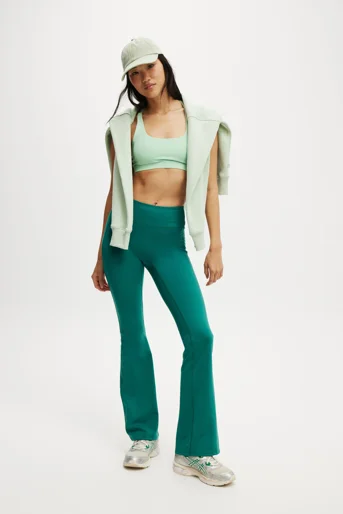 COTTON:ON BODY Quần Thun Dài Ống Loe Nữ-Ultra Soft Studio Flare Asia Fit