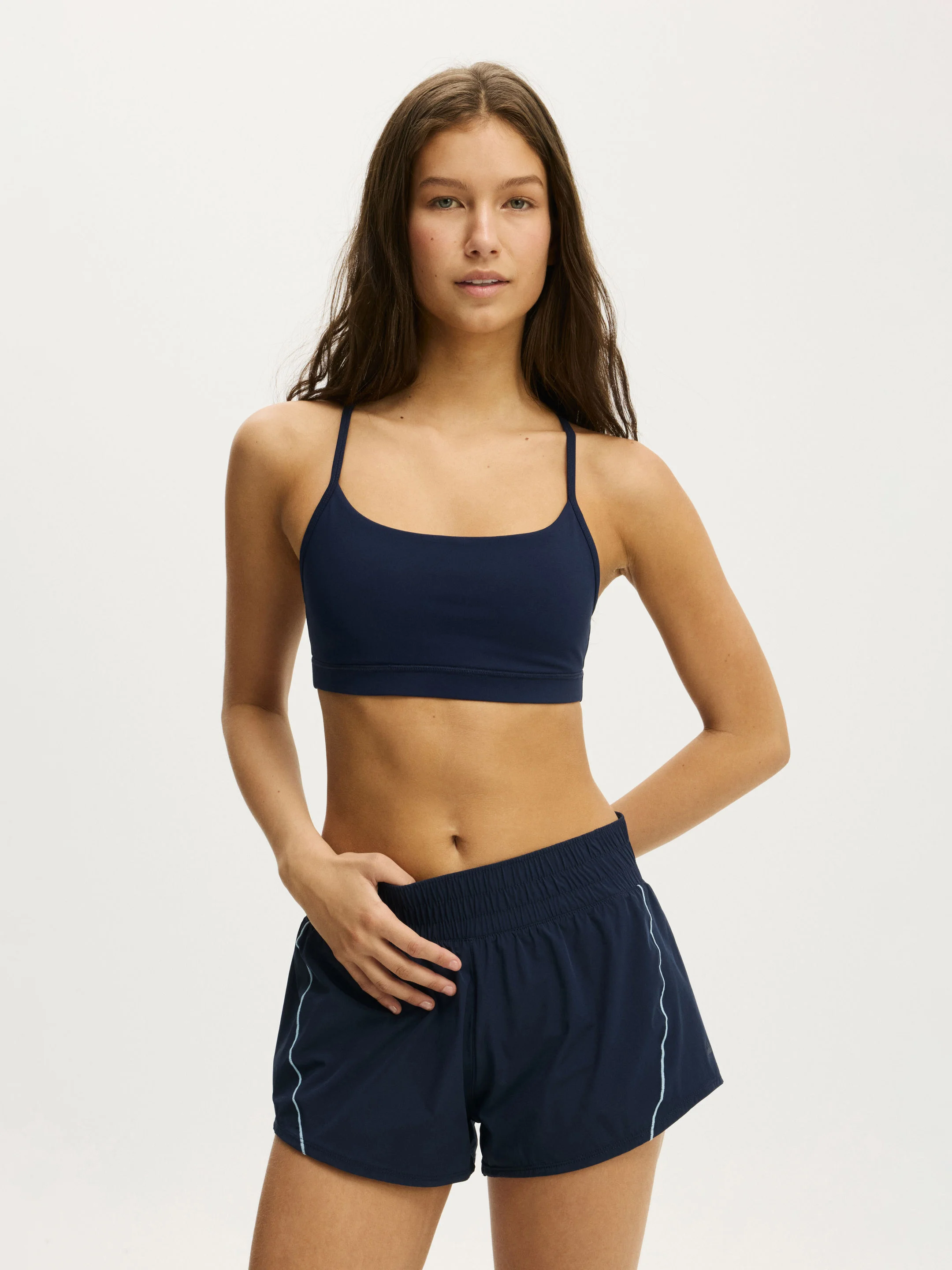 COTTON ON BODY Áo Bra Thể Thao Nữ - 365 Keyhole Crop