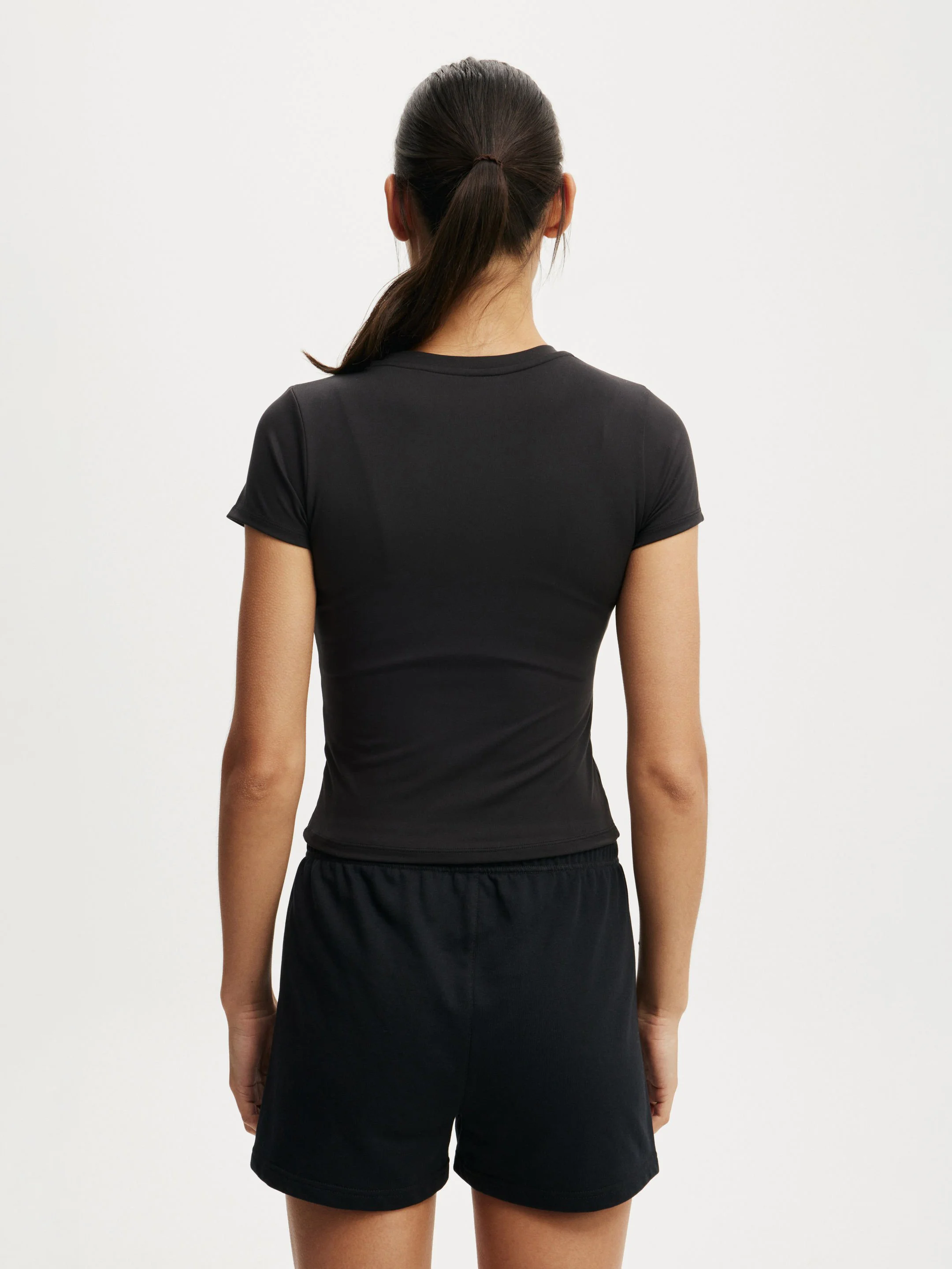 COTTON:ON BODY Áo Thun Ngắn Tay Nữ-Ultra Soft Fitted Tshirt