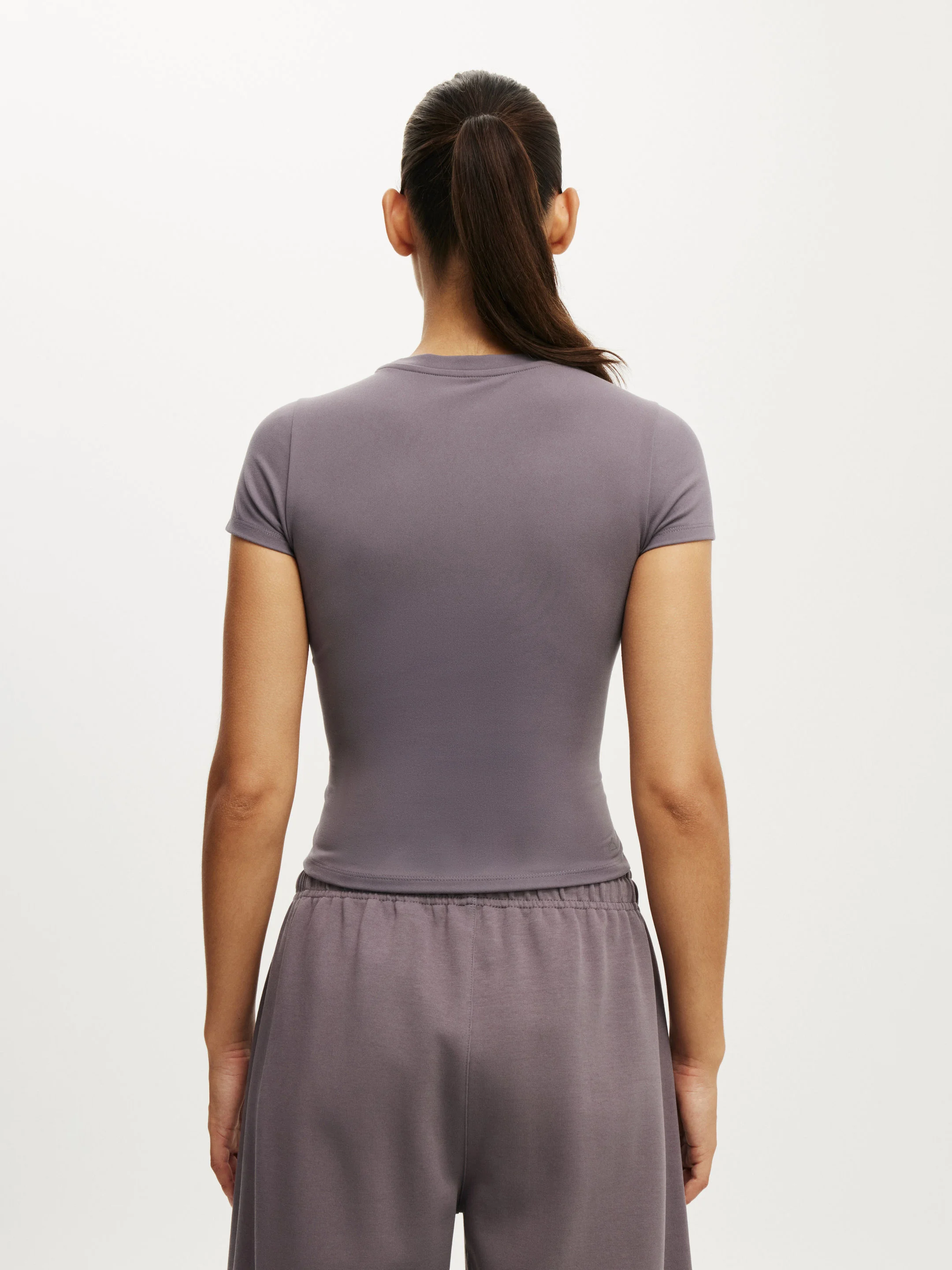 COTTON ON BODY Áo Thun Ngắn Tay Nữ-Ultra Soft Fitted Tshirt