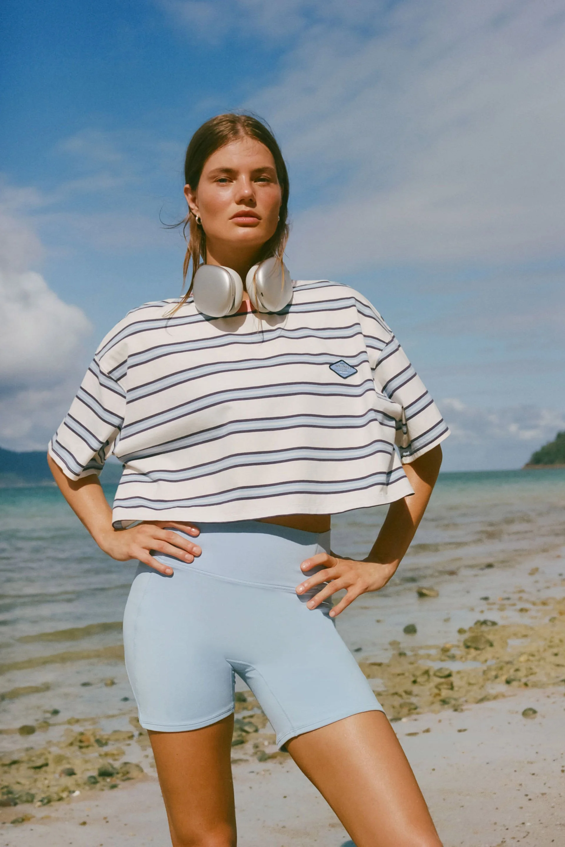 COTTON ON BODY Áo Thun Ngắn Tay Nữ-Active Cropped Graphic Tee