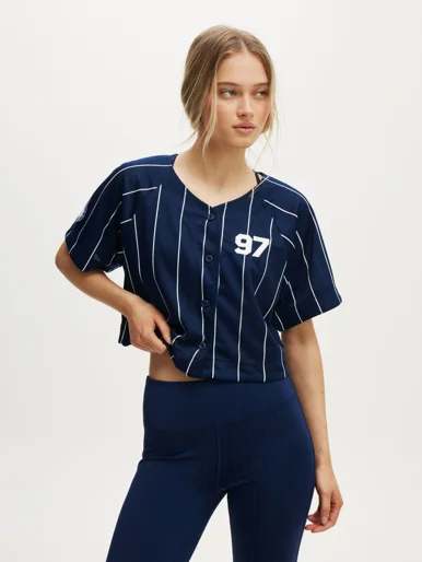 COTTON ON BODY Áo Thun Có Họa Tiết Nữ-Active Mesh Raglan Graphic Tee