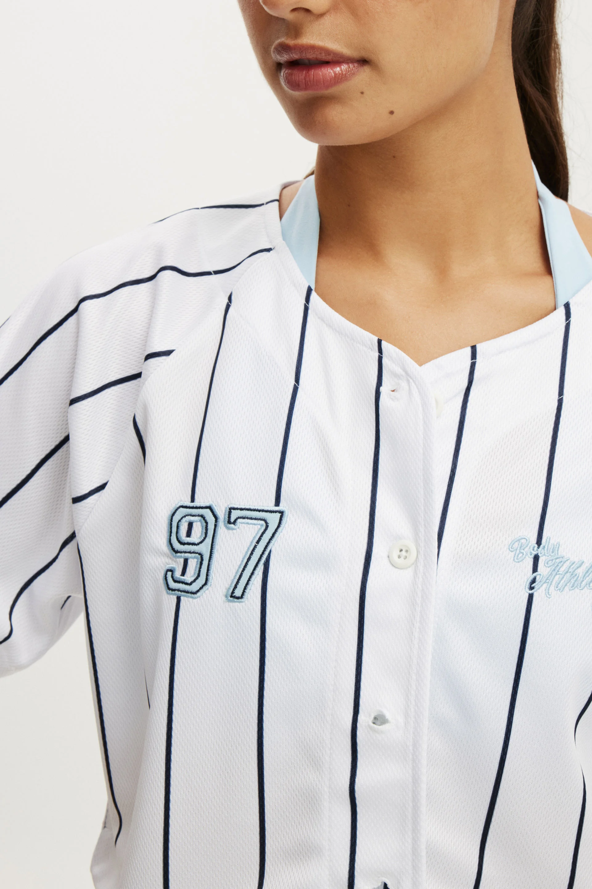 COTTON ON BODY Áo Thun Có Họa Tiết Nữ - Active Mesh Raglan Graphic Tee
