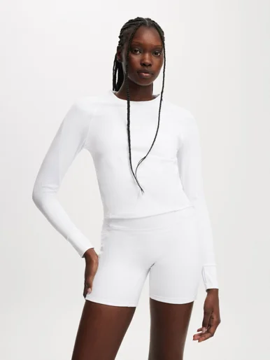COTTON ON BODY Áo Thun Dài Tay Nữ-Active Workout Longsleeve