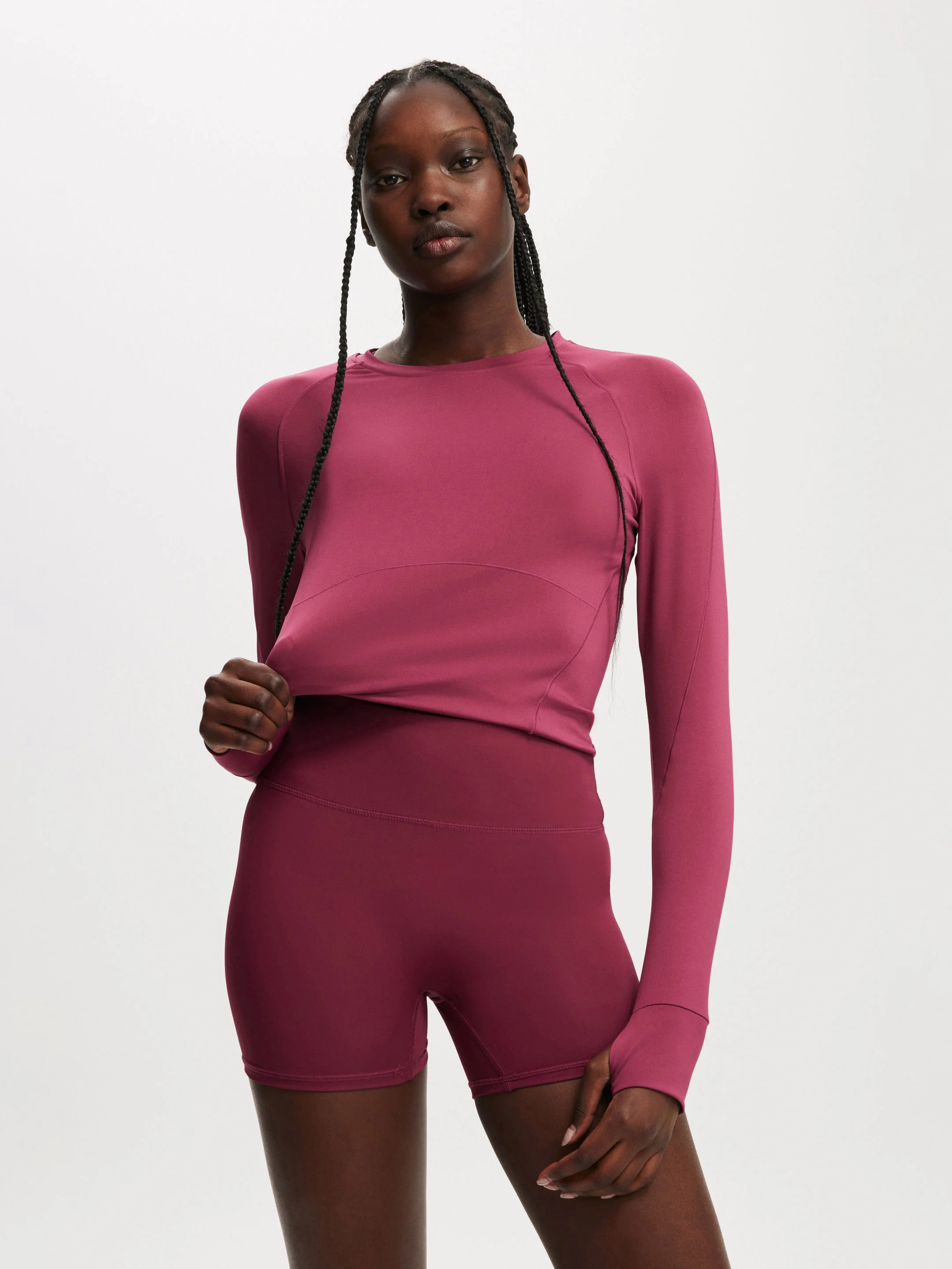 COTTON ON BODY Áo Thun Dài Tay Nữ-Active Workout Longsleeve