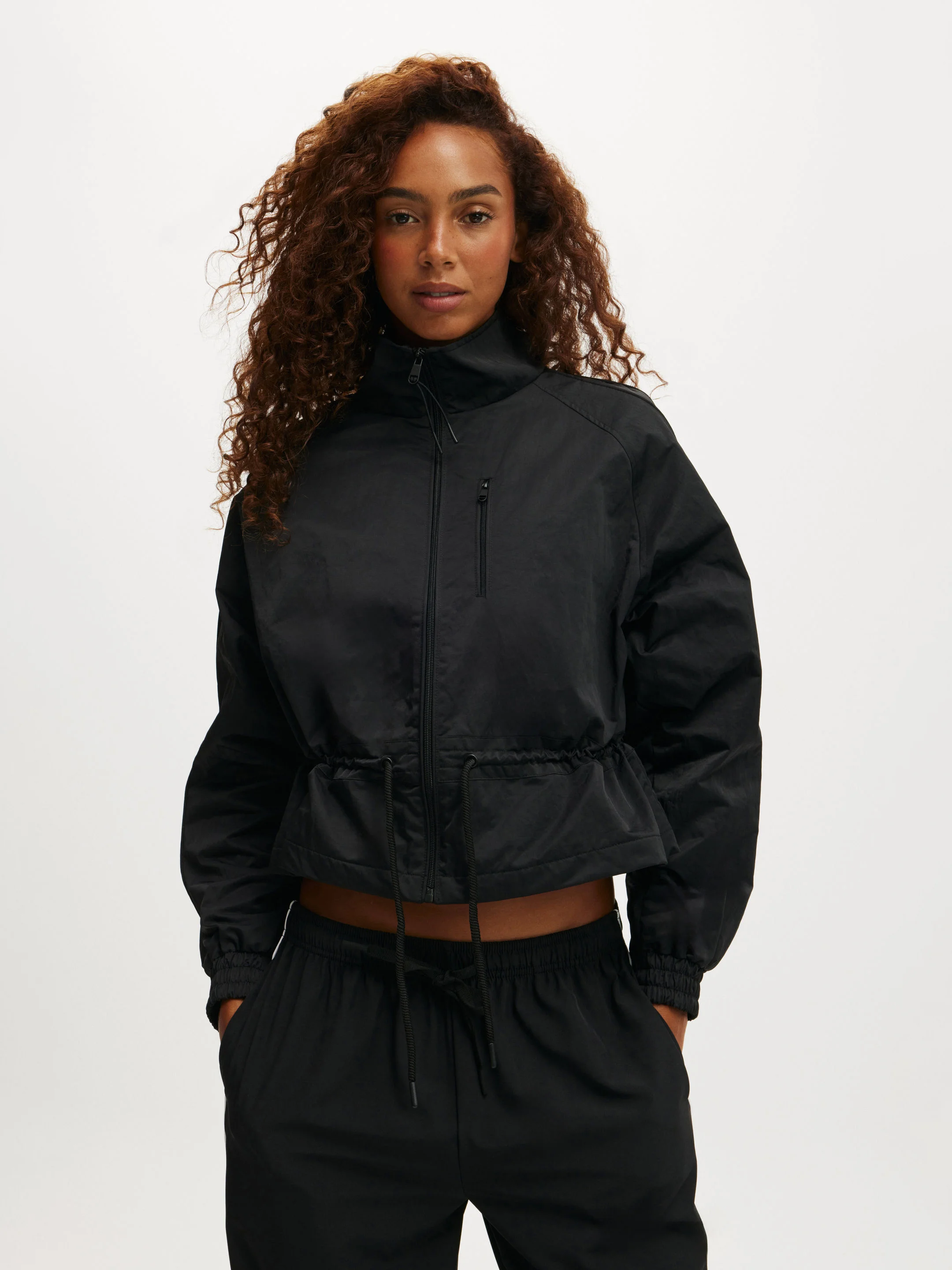 COTTON ON BODY Áo Khoác Dài Tay Nữ - Track Side Cropped Anorak