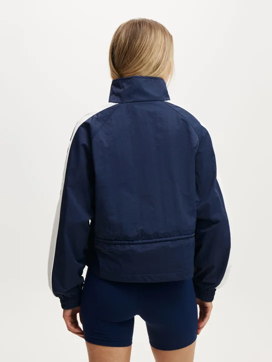 COTTON ON BODY Áo Khoác Dài Tay Nữ-Track Side Cropped Anorak