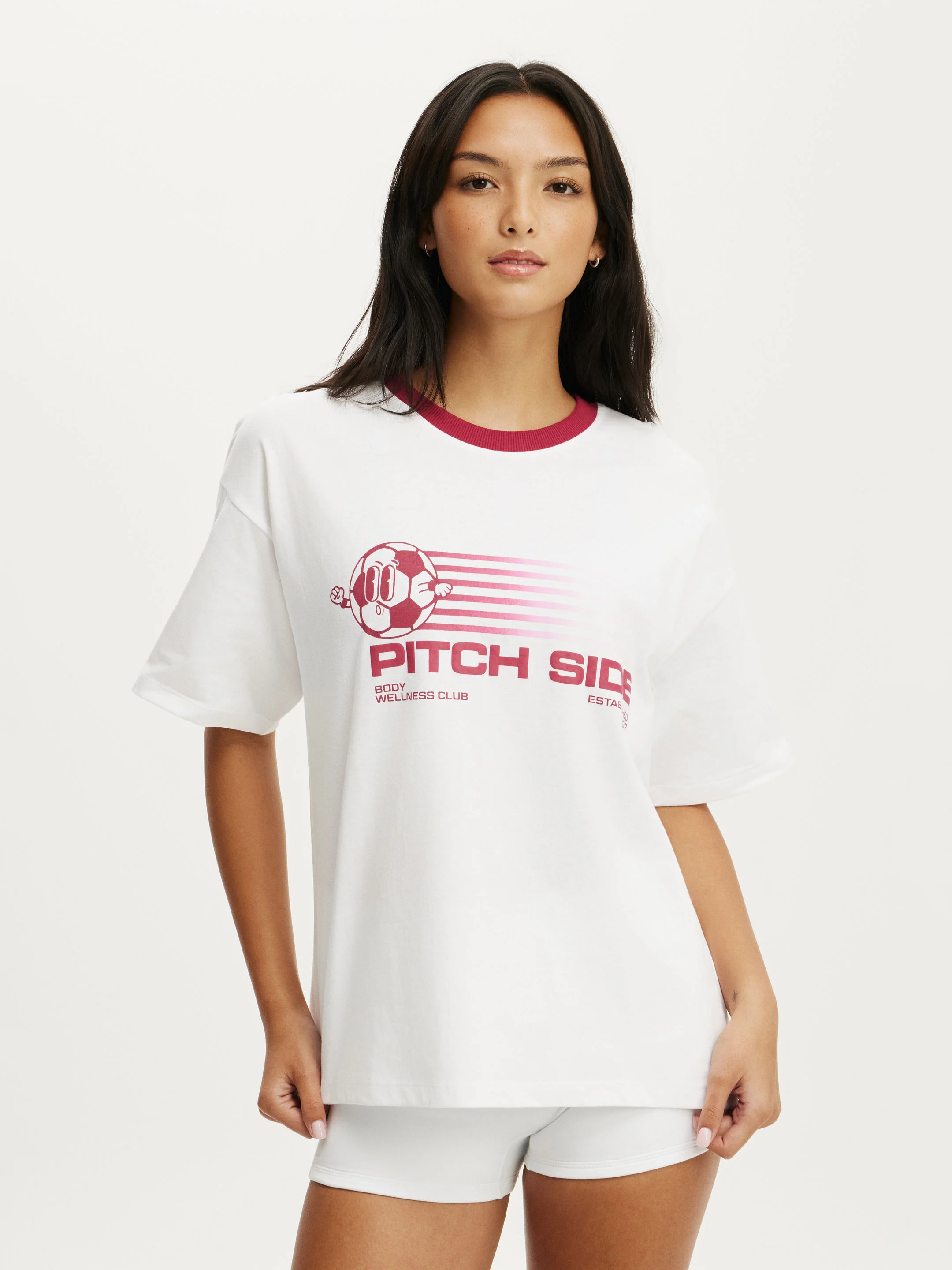 COTTON ON BODY Áo Thun Có Họa Tiết Nữ-Active Graphic Tee