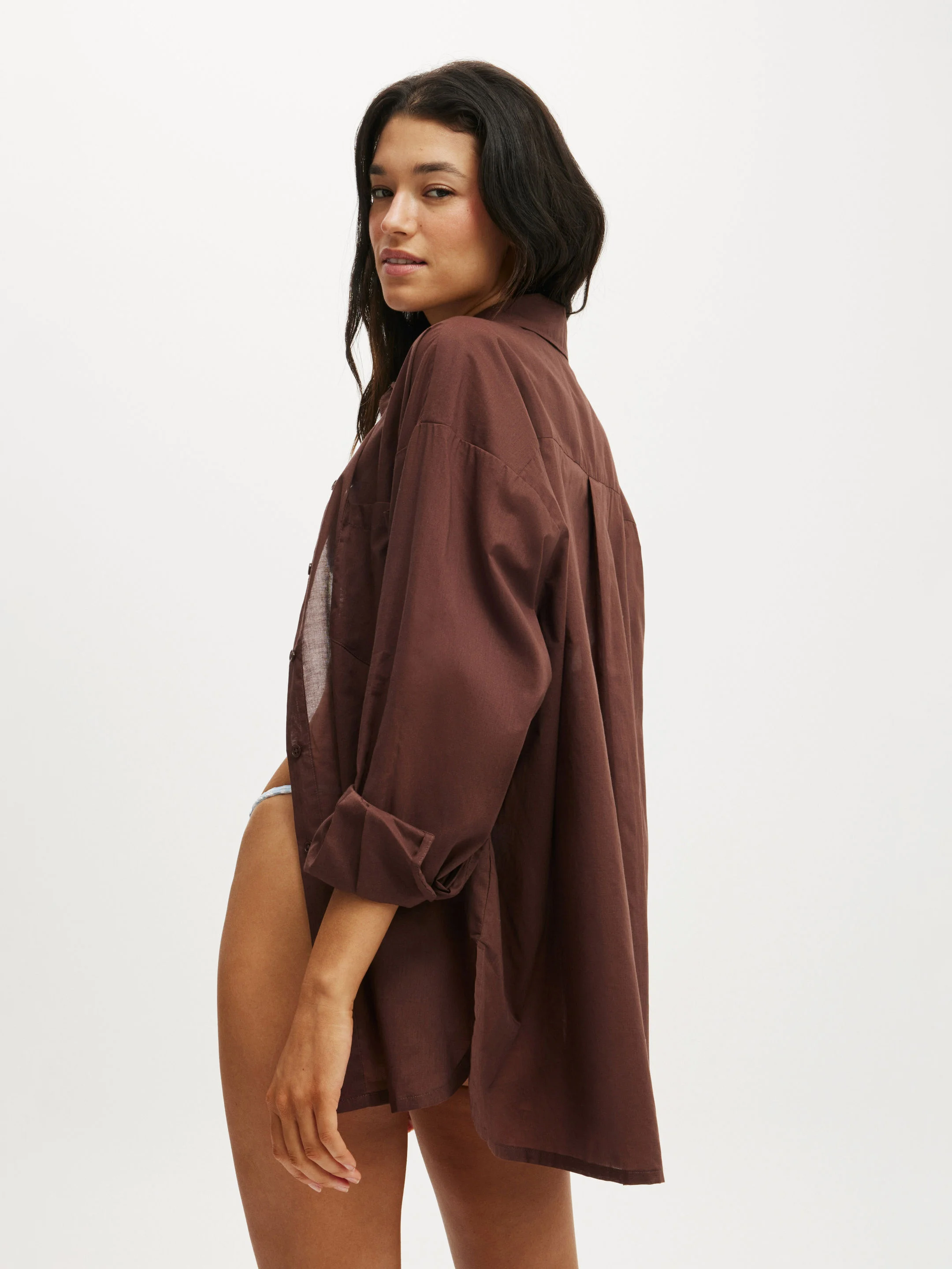 COTTON ON BODY Áo Sơ Mi Dài Tay Nữ - The Resort Long Sleeve Shirt