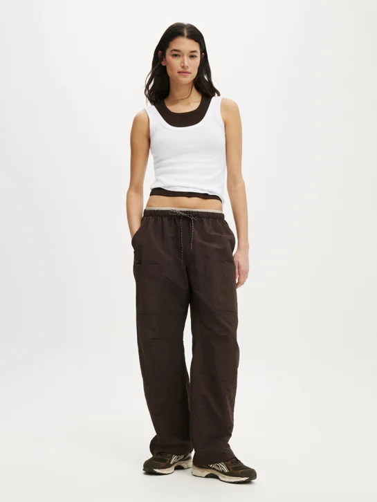 COTTON ON BODY Quần Dài Nữ-Barrel Leg Woven Pant