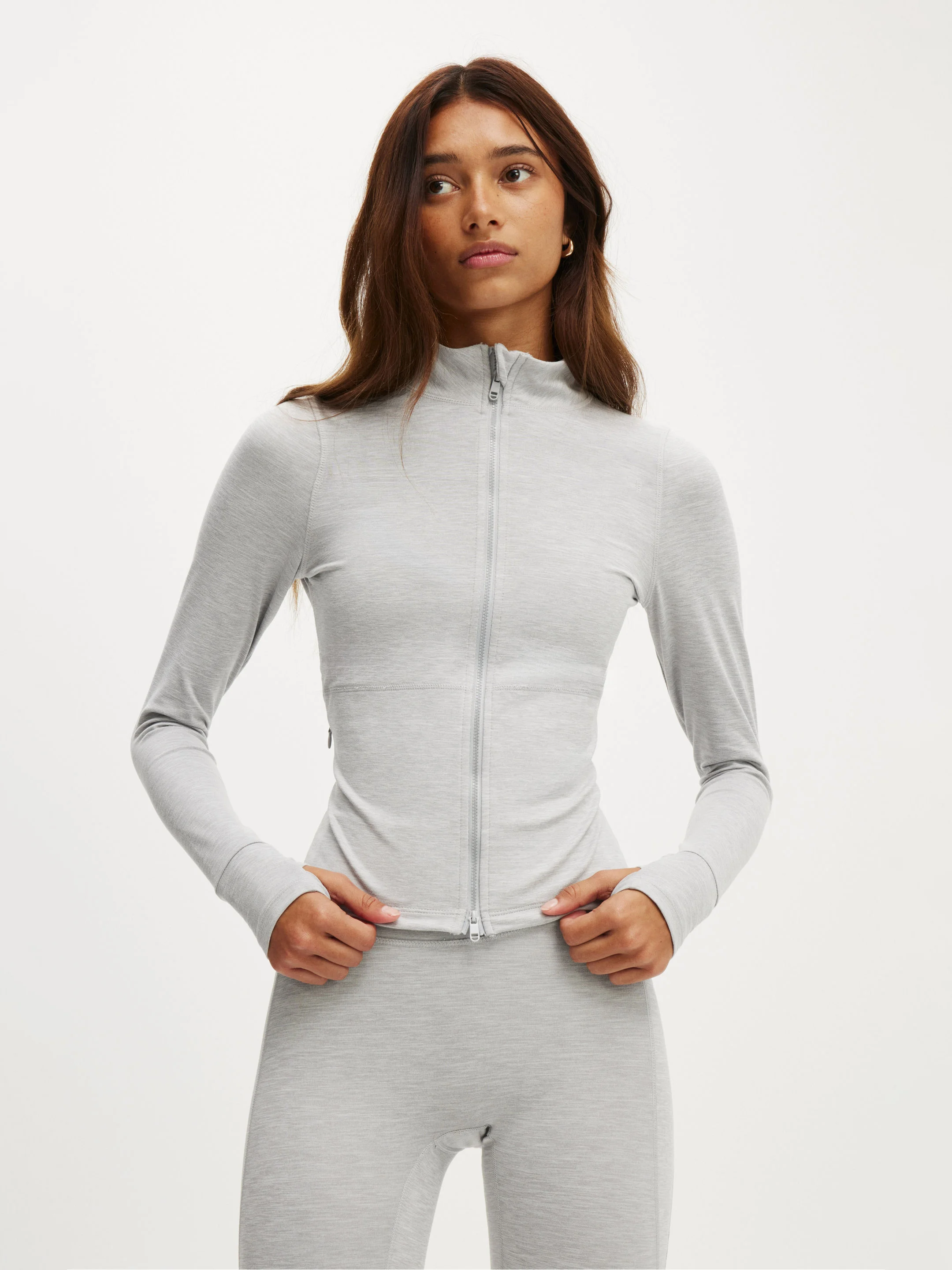 COTTON ON BODY Áo Khoác Dài Tay Nữ-Ultra Soft Zip Through Jacket