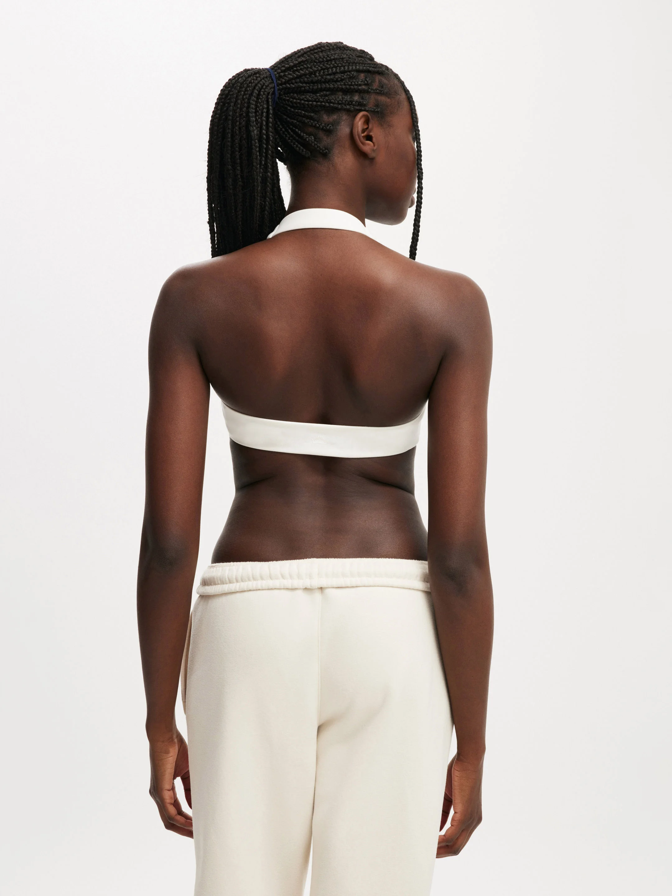 COTTON ON BODY Áo Bra Thể Thao Nữ-Ultra Soft Scrunch Halter Crop