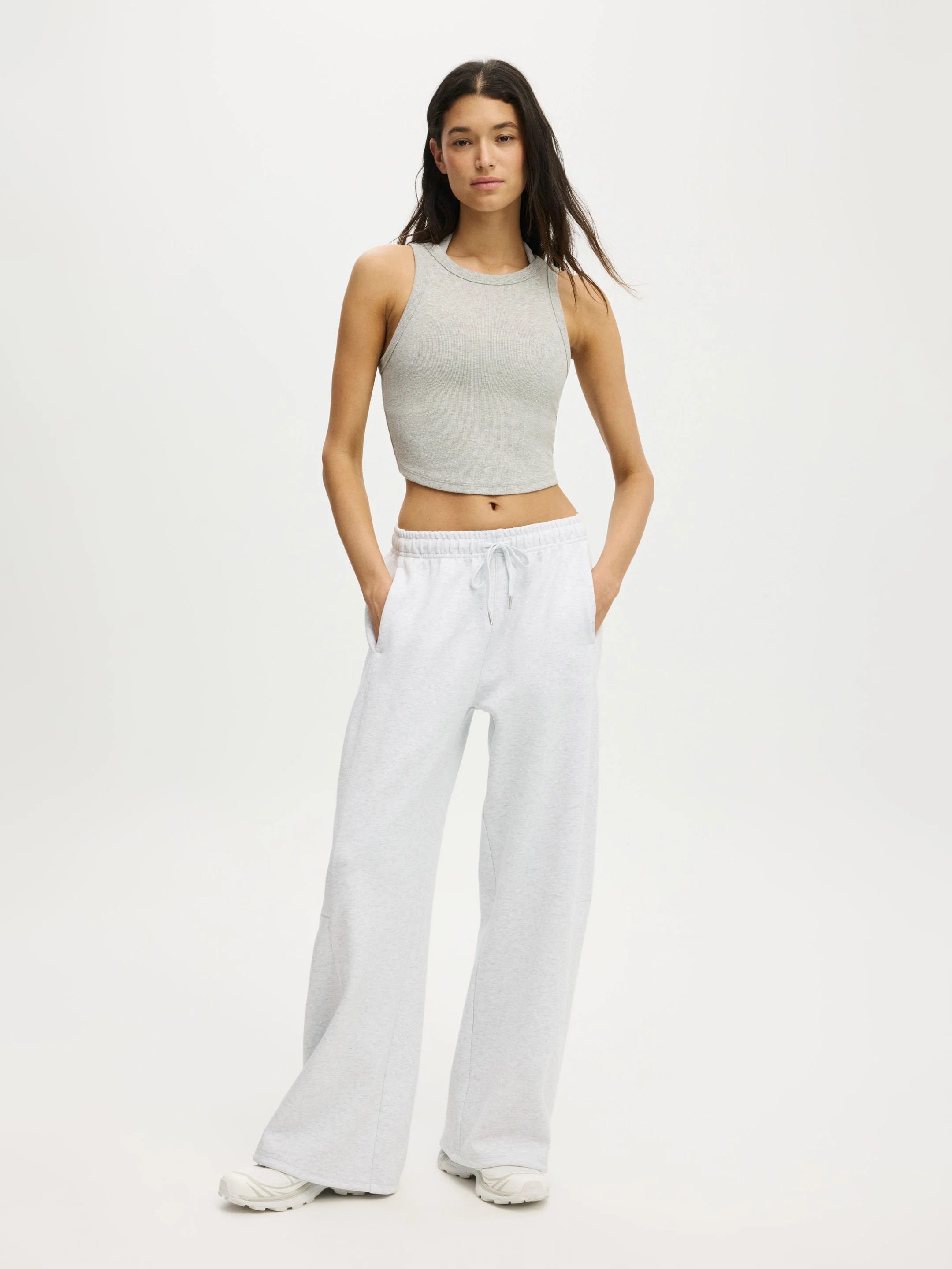 COTTON ON BODY Quần Thun Dài Nữ - Summer Fleece Adjustable Hem S
