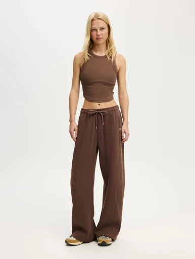 COTTON ON BODY Quần Thun Dài Nữ-Summer Fleece Adjustable Hem Sweatpant