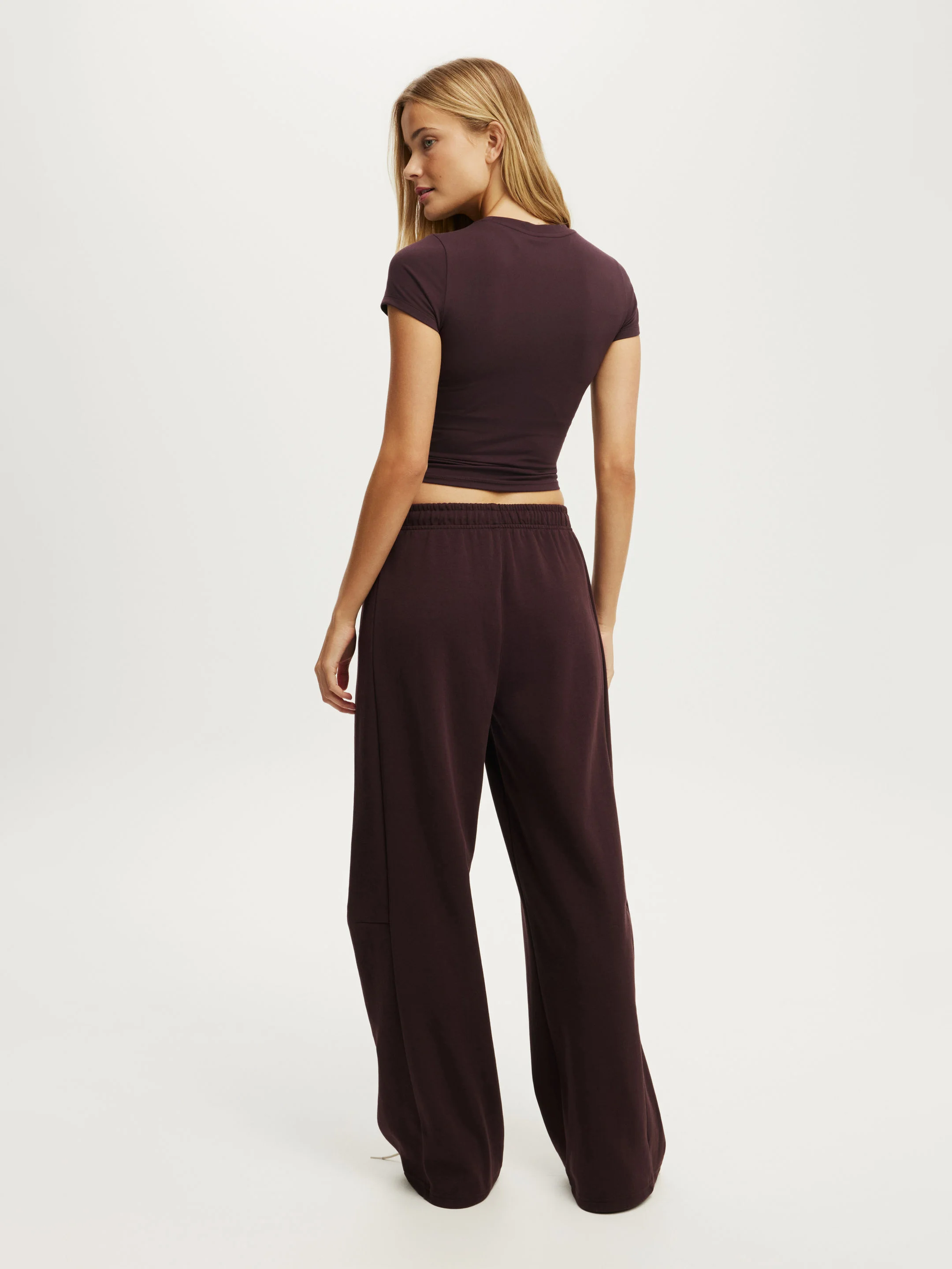 COTTON ON BODY Quần Thun Dài Nữ - Summer Fleece Adjustable Hem S