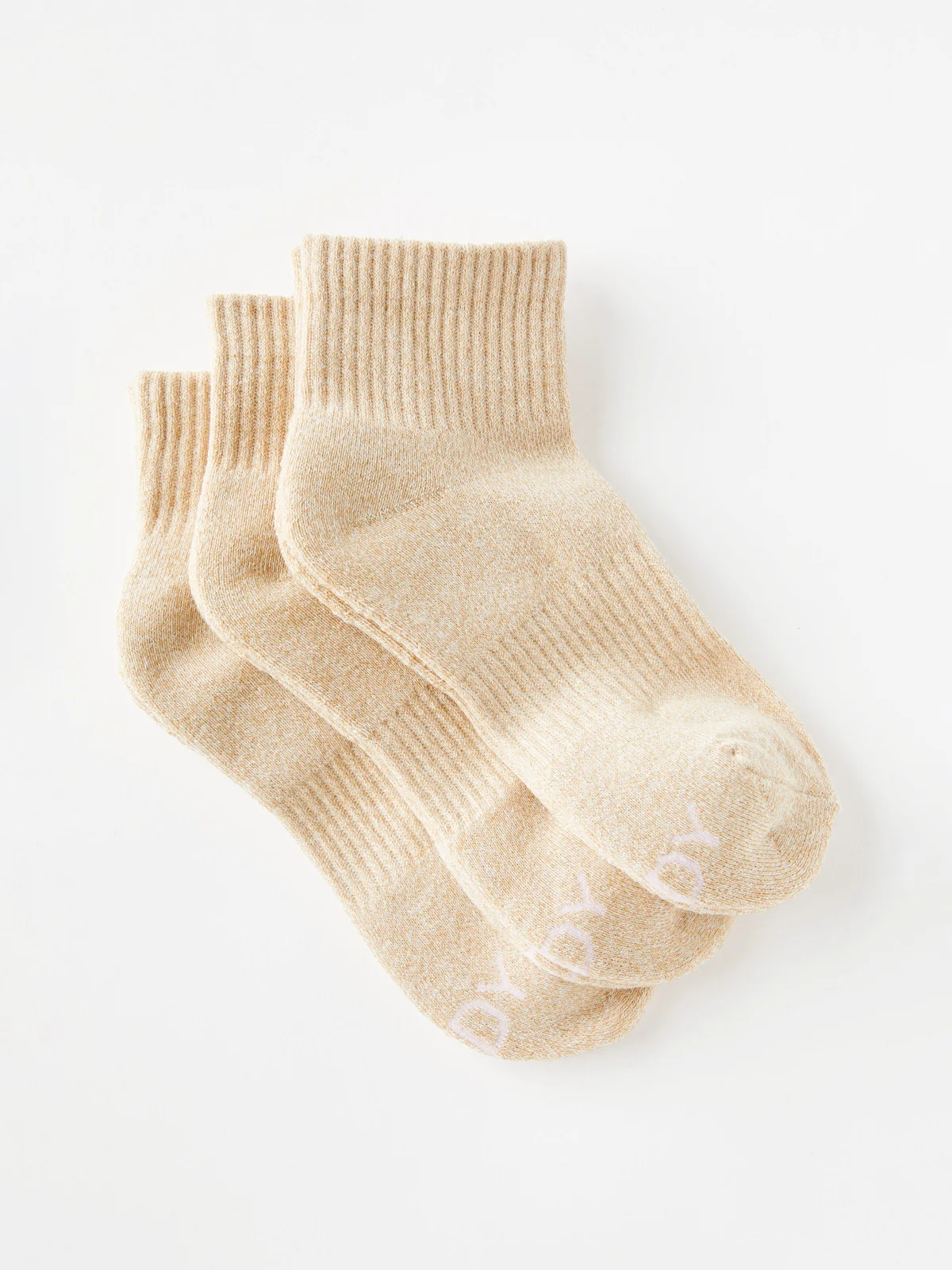 COTTON ON BODY Bộ 3 Vớ Dài Nữ - Body Qtr Crew Sock 3Pk
