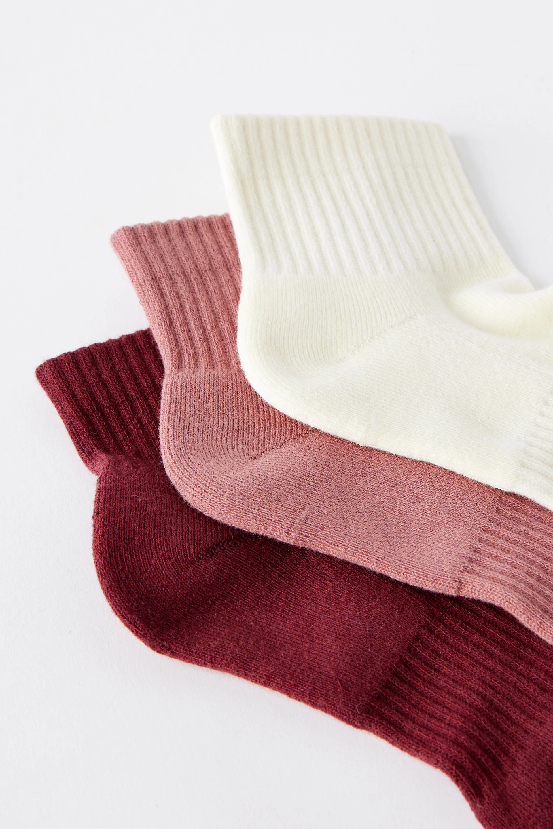 COTTON ON BODY Bộ 3 Vớ Dài Nữ - Body Qtr Crew Sock 3Pk