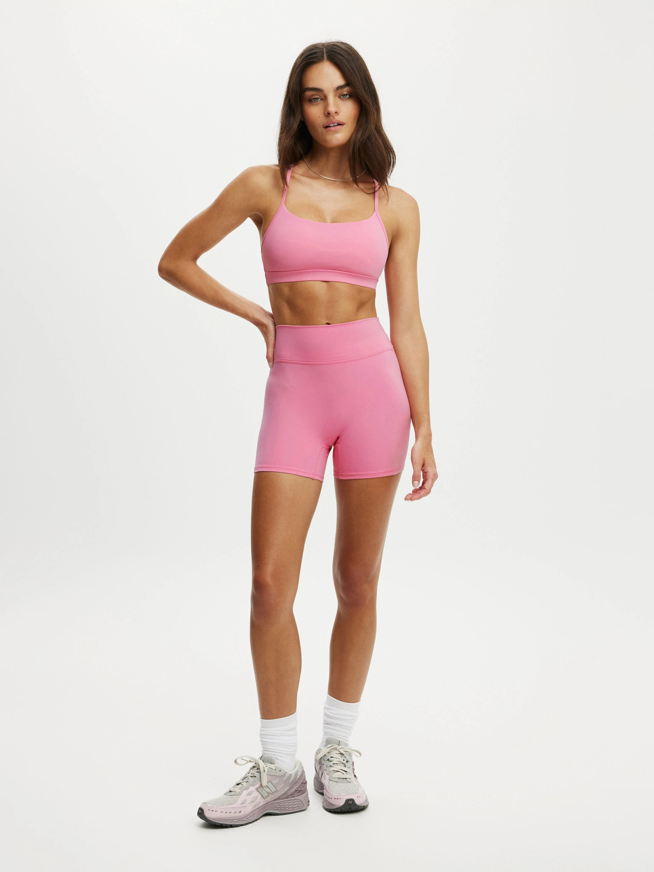 COTTON ON BODY Quần Thun Thể Thao Nữ - Ultra Soft Invisible Scrunch S
