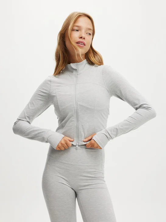 COTTON ON BODY Áo Khoác Dài Tay Nữ-Ultra Soft Contour Long Sleeve
