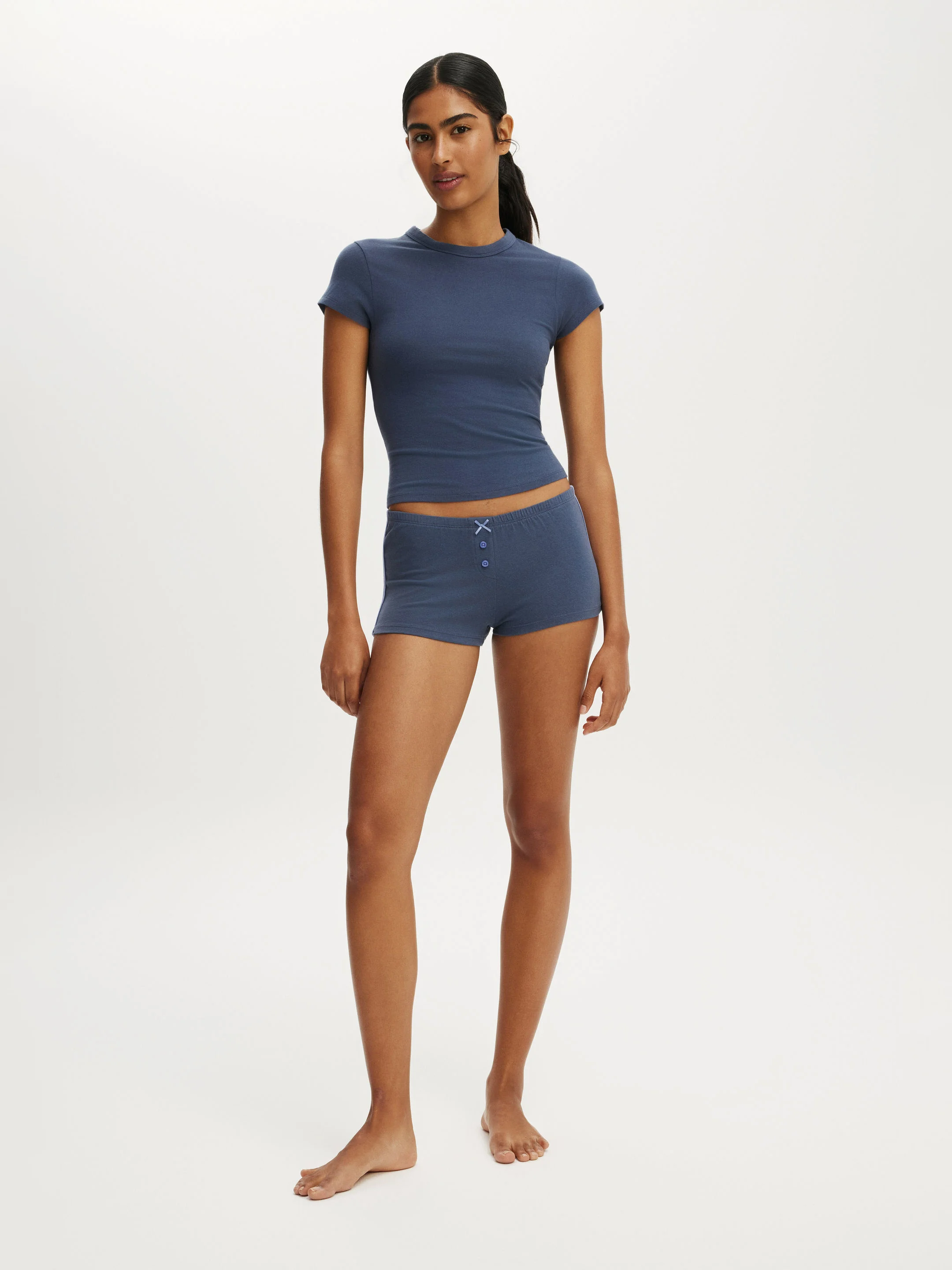 COTTON ON BODY Quần Thun Ngắn Nữ-Dreamy Soft Micro Short