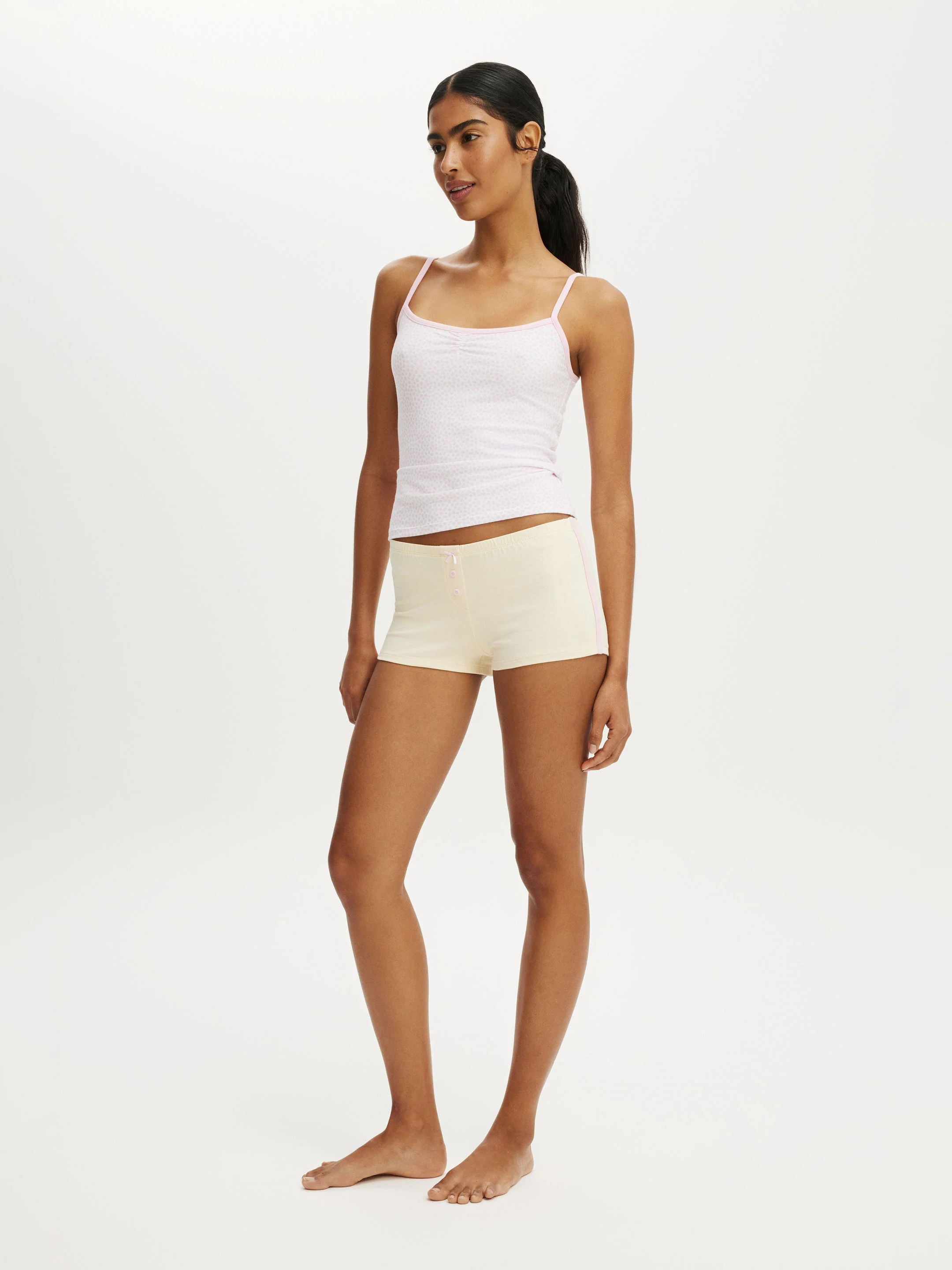 COTTON ON BODY Quần Thun Ngắn Nữ-Dreamy Soft Micro Short