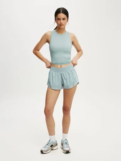 COTTON ON BODY Quần Ngắn Thể Thao Nữ - Active Curve Hem Short