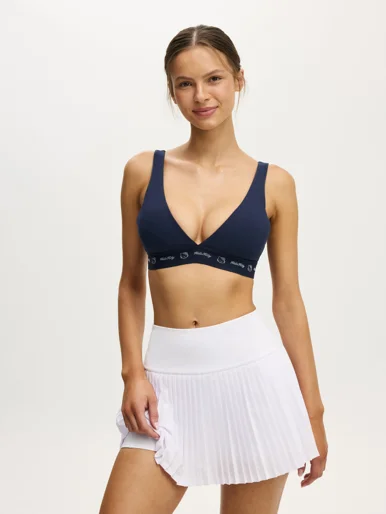 COTTON ON BODY Áo Bra Thể Thao Nữ - Ultra Soft Deep Plunge Crop