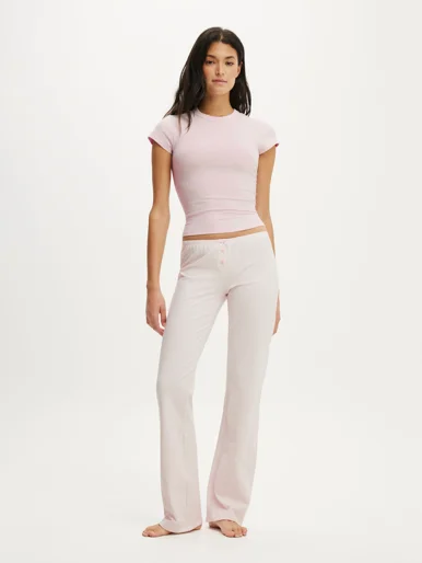COTTON ON BODY Quần Thun Dài Nữ-Dreamy Soft Flare Pant