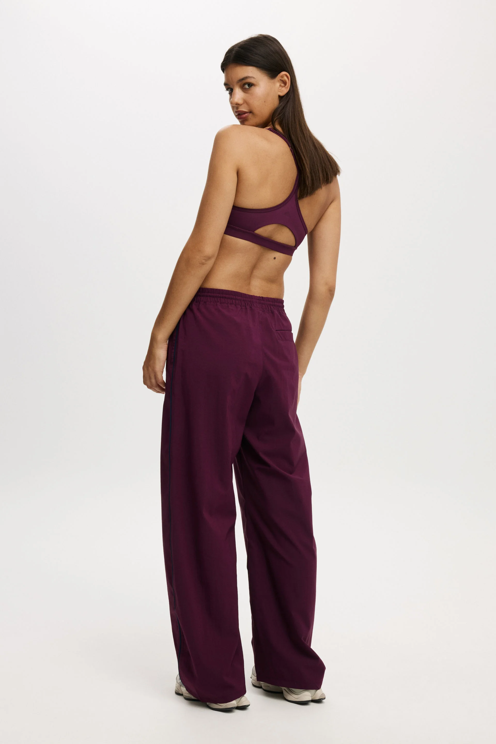 COTTON ON BODY Quần Thun Dài Nữ - Baggy Woven Sweatpant