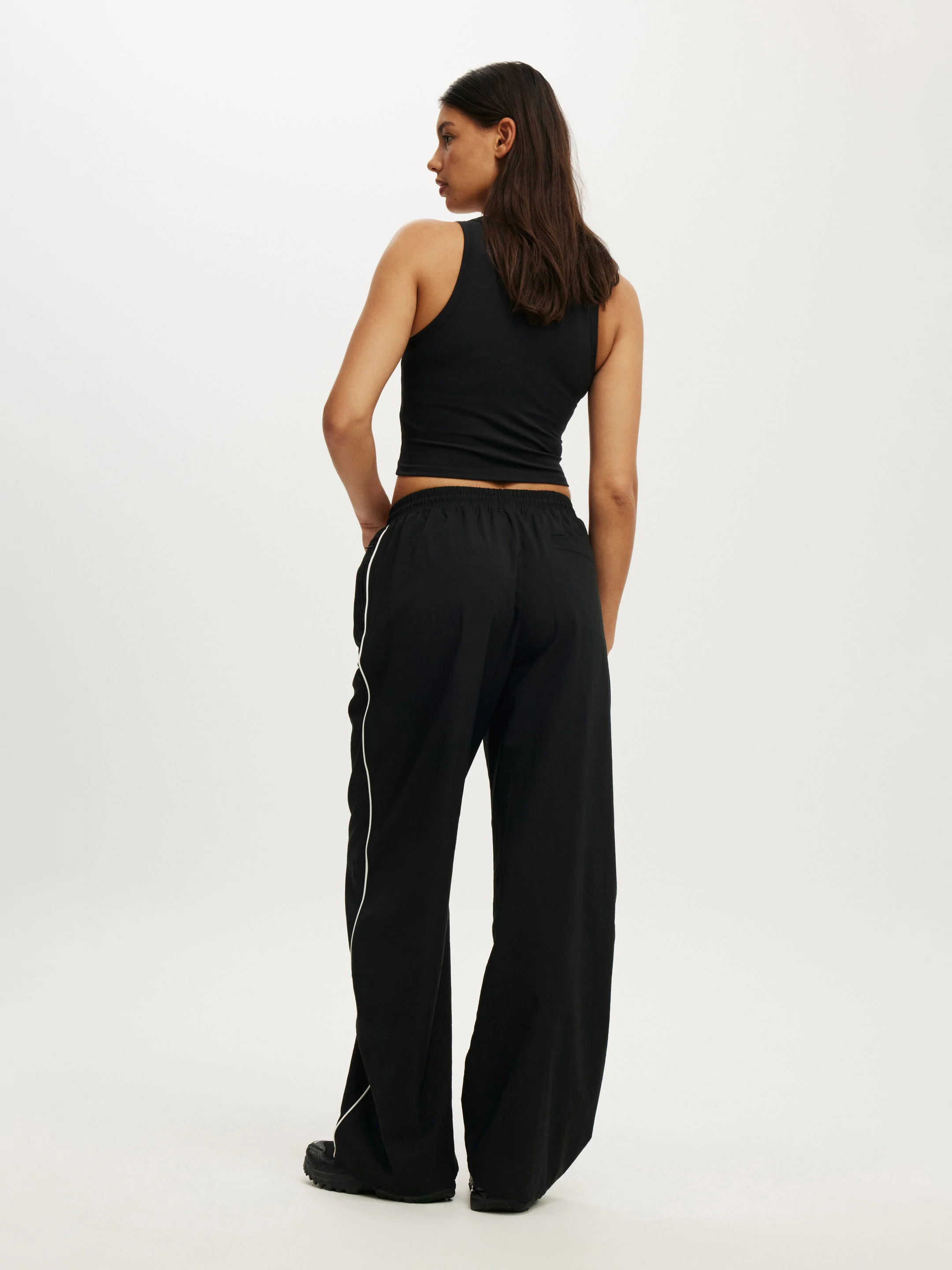 COTTON ON BODY Quần Thun Dài Nữ-Baggy Woven Sweatpant