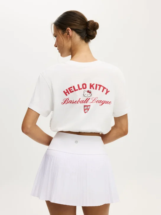 COTTON ON BODY Áo Thun Có Họa Tiết Nữ - Lcn Active Graphic Tie Up Tee