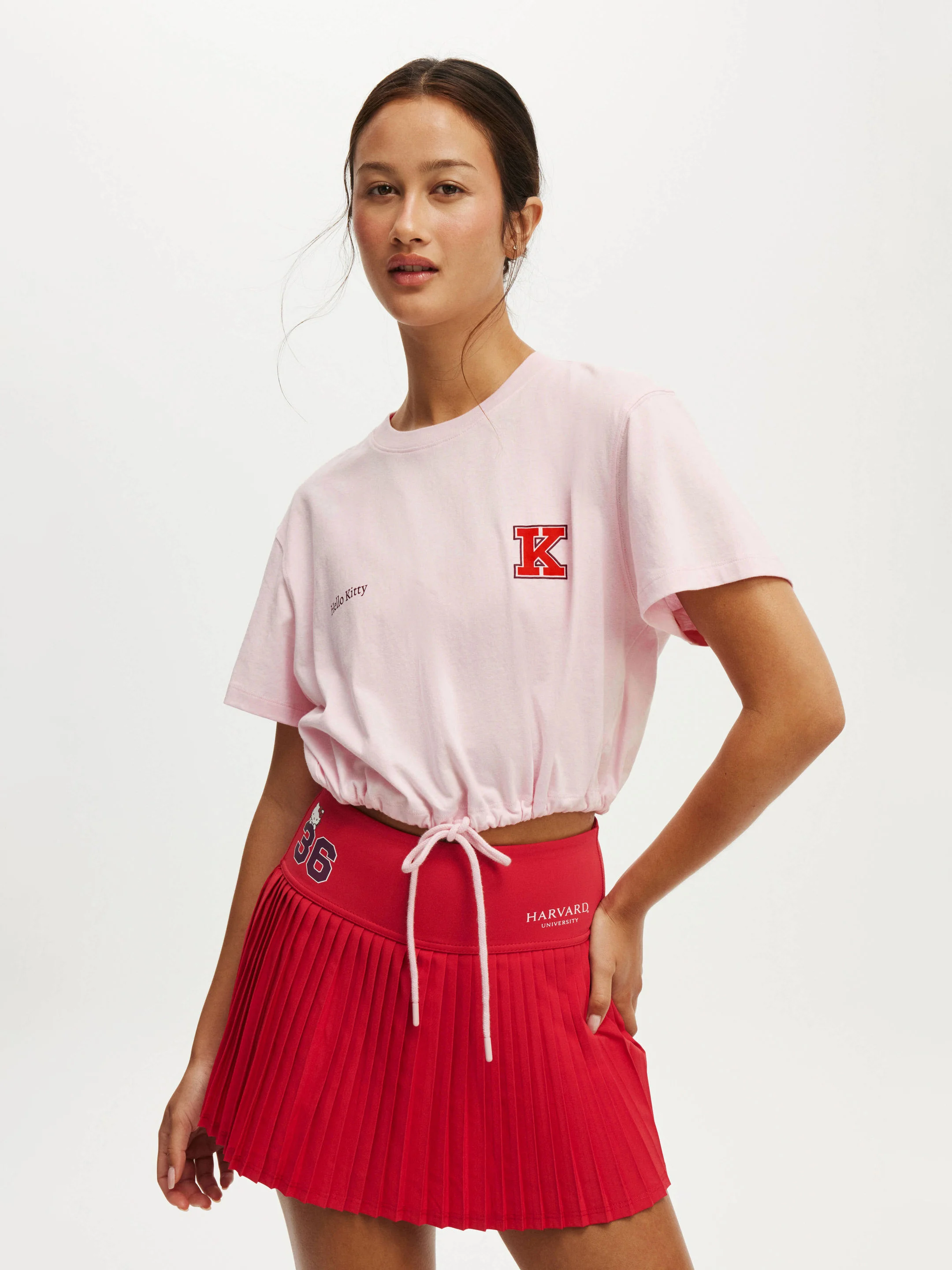 COTTON ON BODY Váy Thun Ngắn Nữ - Lcn Shaped Pleated Skirt