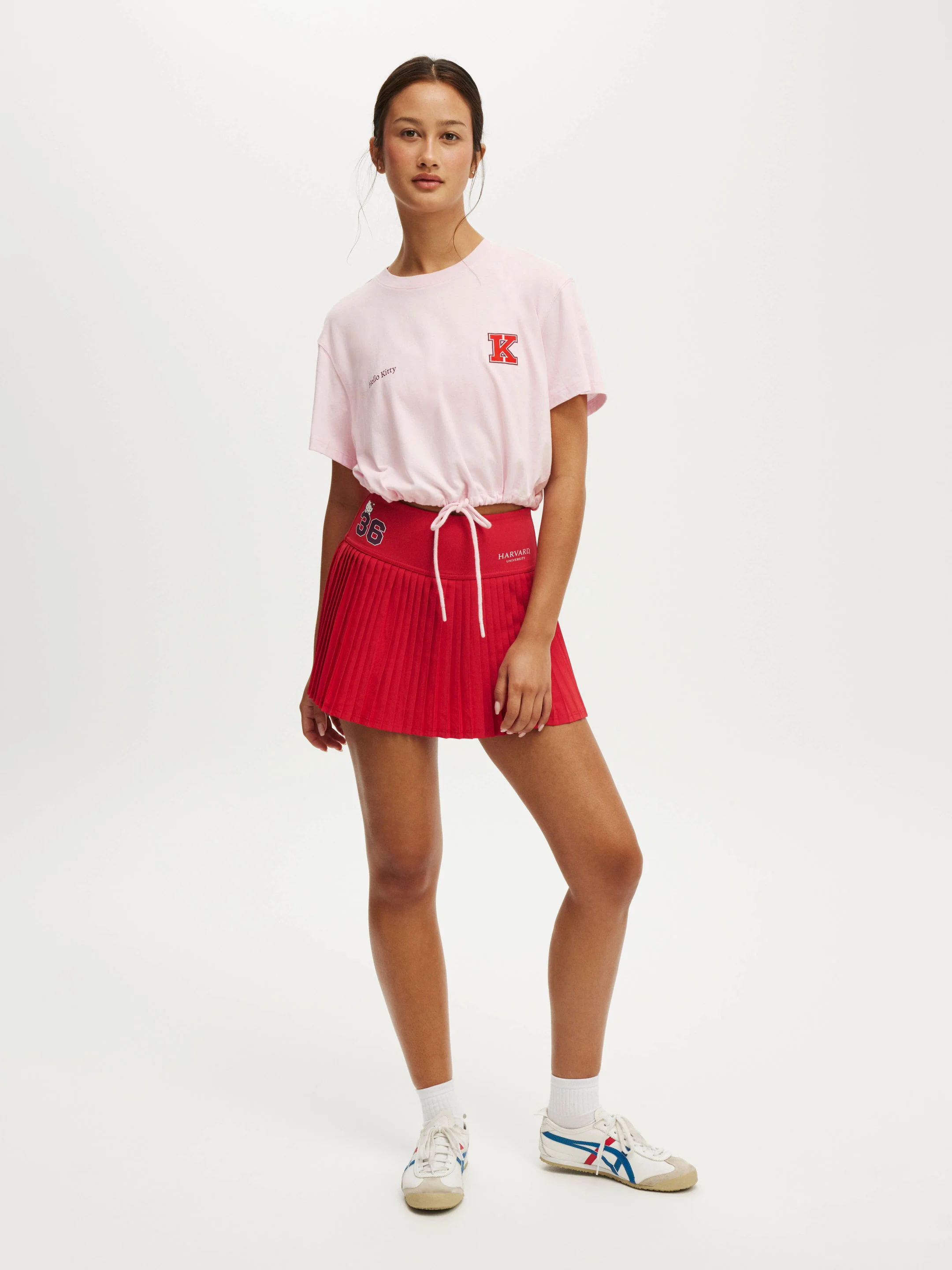 COTTON ON BODY Váy Thun Ngắn Nữ - Lcn Shaped Pleated Skirt