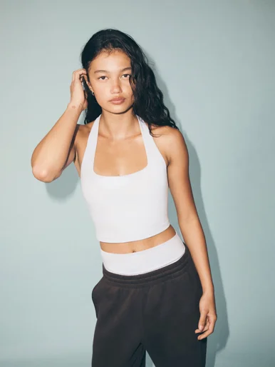 COTTON ON BODY Áo Thể Thao Cổ Yếm Nữ-Ultra Soft T-Bar Tank