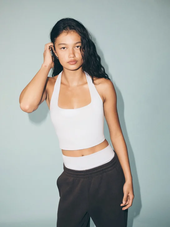 COTTON ON BODY Áo Thể Thao Cổ Yếm Nữ-Ultra Soft T-Bar Tank