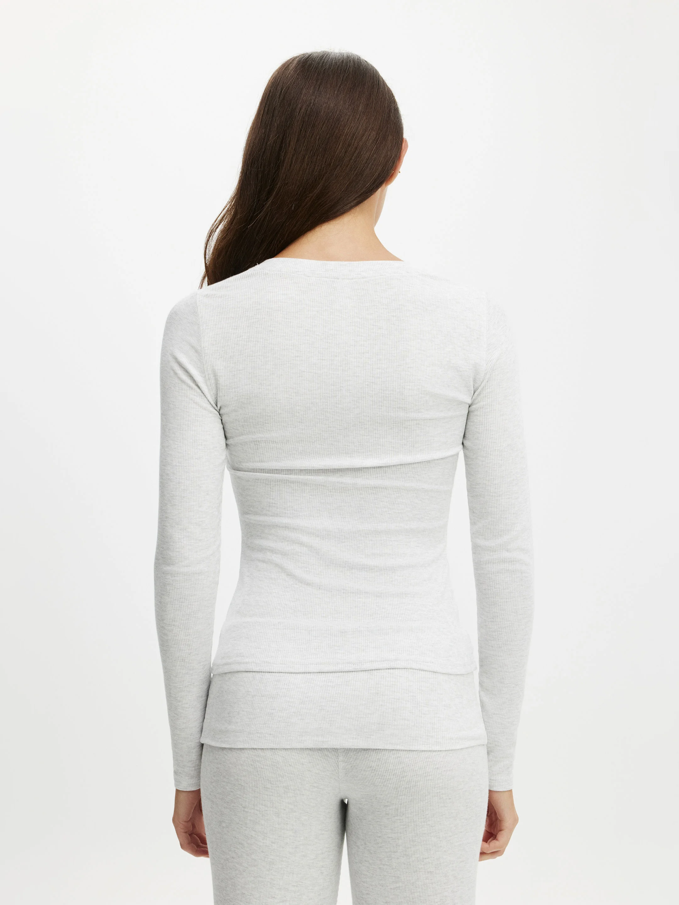 COTTON ON BODY Áo Thun Dài Tay Nữ - Airy Soft Lounge Henley